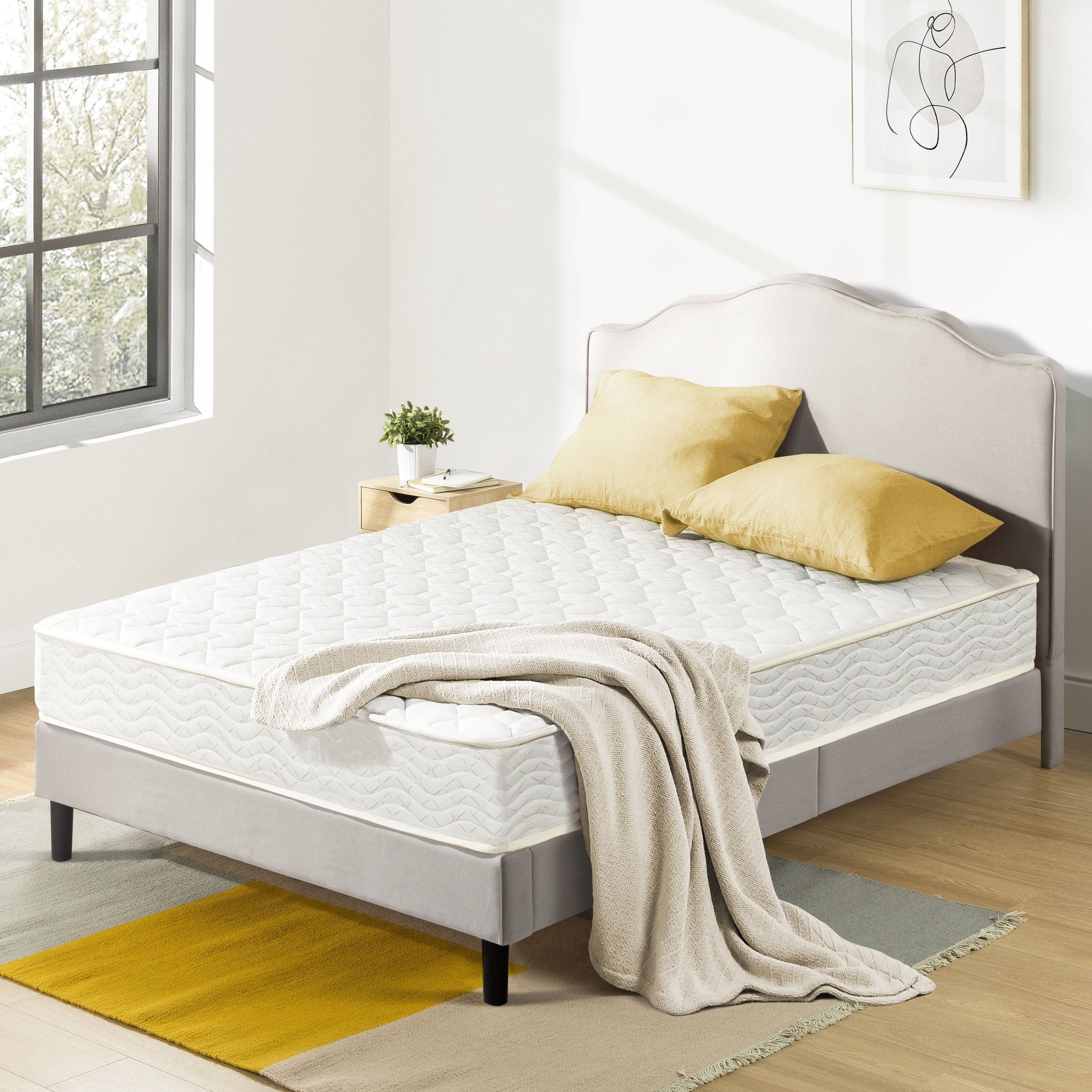 Crown Comfort 8 Inch Tight Top Innerspring Mattress By King