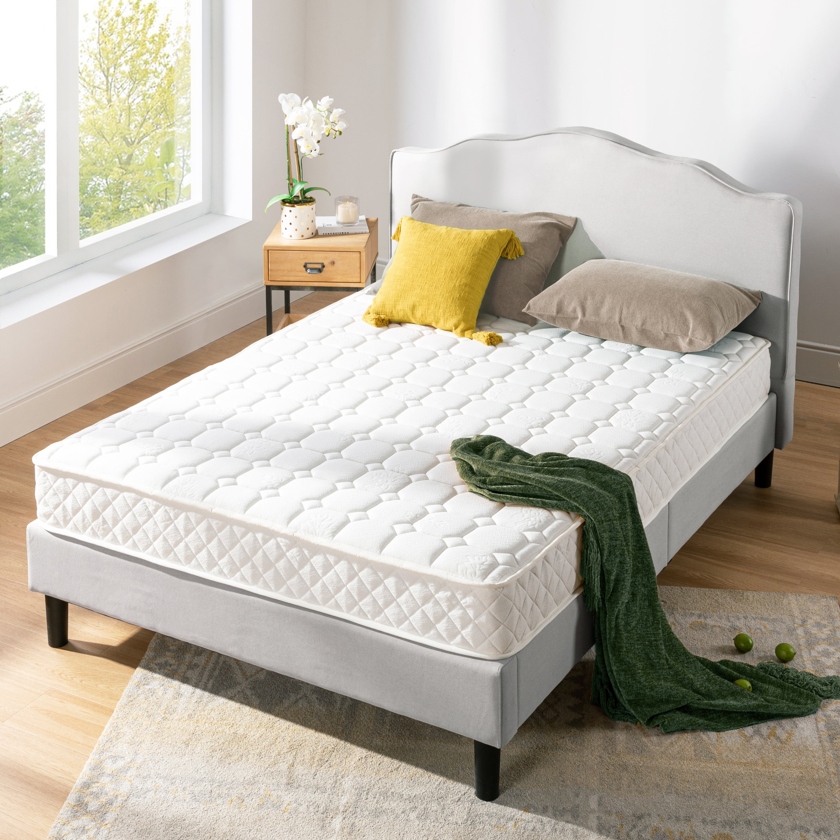 Crown Comfort Pocketed Coil Spring Mattress 8 inch By Twin
