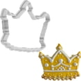 thumbnail image 1 of Crown Cookie Cutter 4 Inch Made in USA by WONDERTORY, 1 of 8