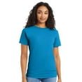 thumbnail image 1 of Crown Craze Essential-T Unisex Short Sleeve T-Shirt, 100% Cotton Comfortable Classic Fit Tee (Teal, 5XL), 1 of 6
