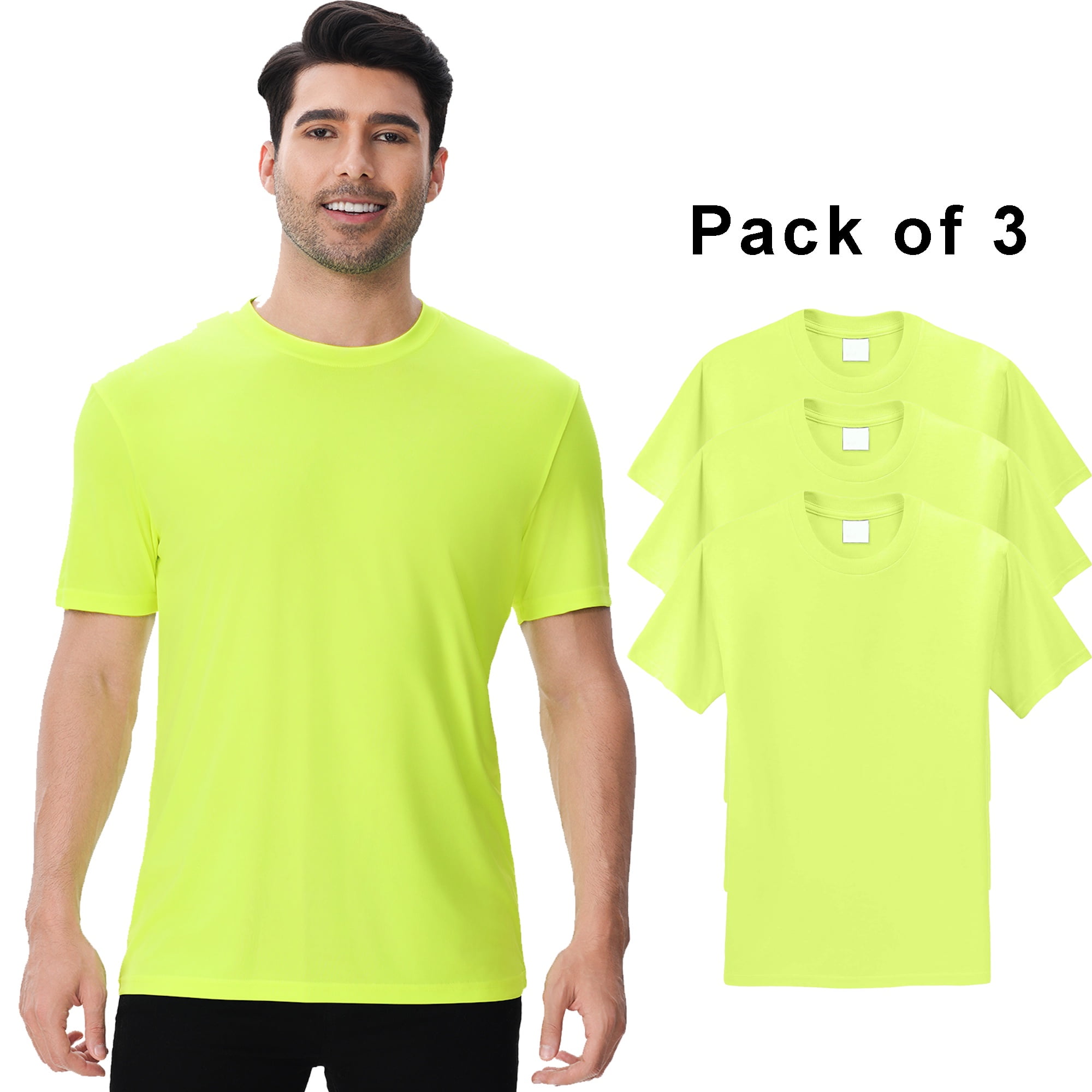 High Visibility Safety T-Shirts for Work | Short Sleeve Hi Vis