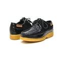 thumbnail image 1 of Crown Crocodile Suede and Croc Lace Up Men Shoes, 1 of 5