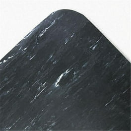 Cushion-Step Marbleized Rubber Mat, 36 x 60, Black Cushion-Step Marbleized Rubber Mat, 36 x 60, Black