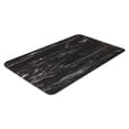 thumbnail image 1 of Crown Cushion-Step Surface Mat, 24 x 36, Marbleized Rubber, Black -CWNCU2436BK, 1 of 2