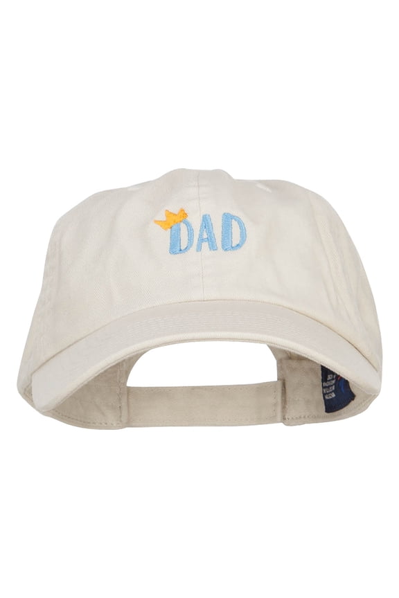 Crown Dad Embroidered Low Cap - Putty OSFM