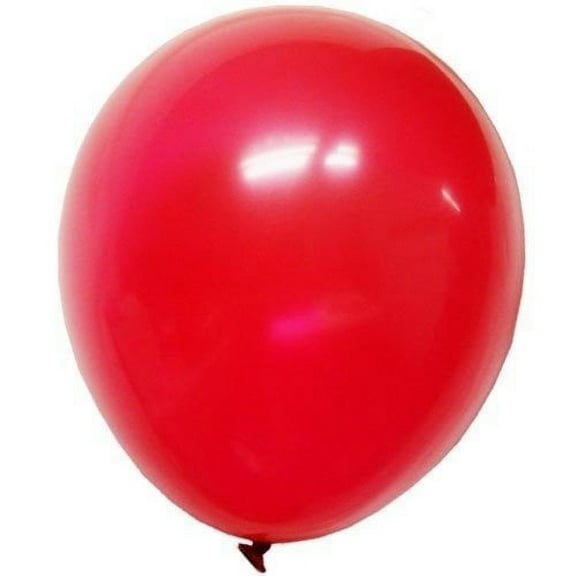 Crown Display 25 Pcs 9 inch. Red Latex Balloons for Parties - Helium Quality