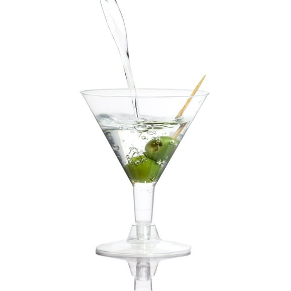 Crown Display 5 Oz. Stemmed Martini Glass - 144 Ct.