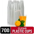 thumbnail image 1 of Crown Display 7oz. Clear Plastic Cups - 7" Disposable Cups - 700 Ct., 1 of 9