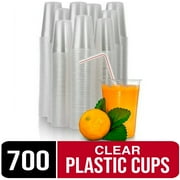 Crown Display 7oz. Clear Plastic Cups - 7" Disposable Cups - 700 Ct.