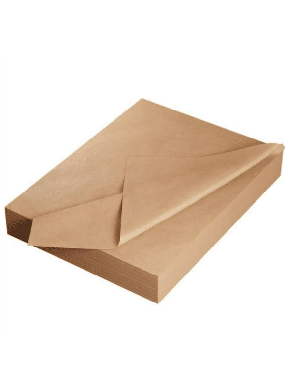 Crown Display Brown Packing Paper for Moving 15 x 15 Kraft Paper Ream - 480 Sheets (Total of 750 Square ft.)