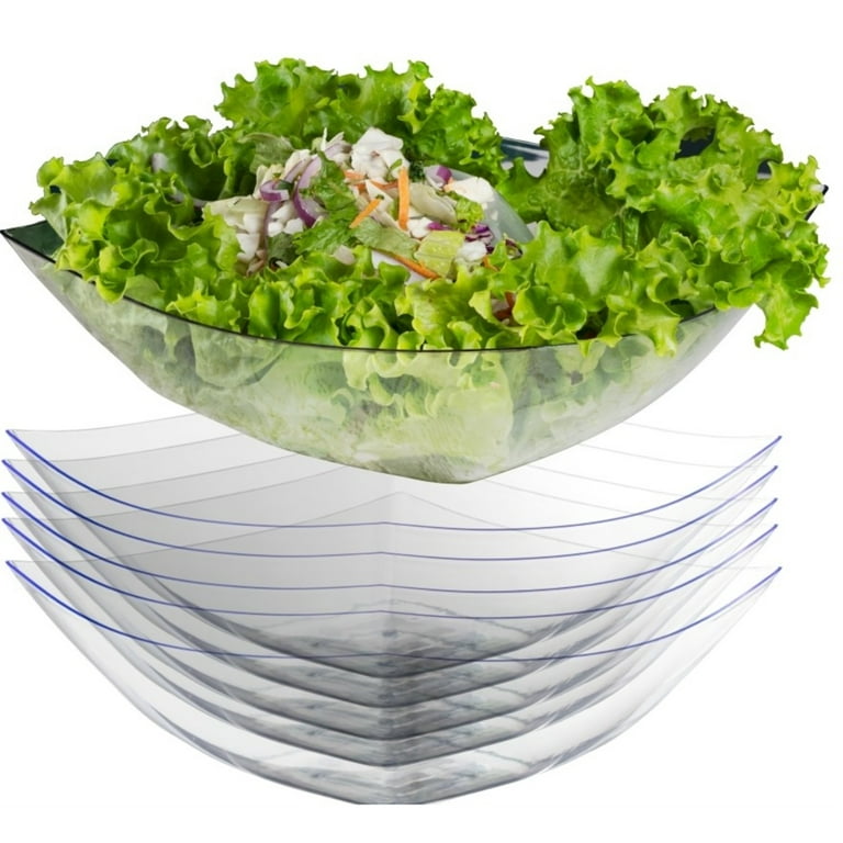 Excellent Fruit Bowl Durable Transparent Lightweight Large Mixing Salad Bowl  Mixing Bowl Extra Thick - AliExpress