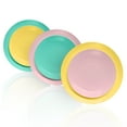 thumbnail image 1 of Crown Display Mix And Match Fancy Plastic Plates Combo Set - 120 Count, 1 of 7