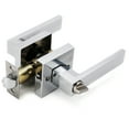 thumbnail image 1 of Crown Door Lever Chrome Keyed Door Handle by Villar Home Designs, 1 of 5