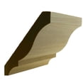 thumbnail image 1 of EWCR13 Crown 3/4" x 4-5/8" Unfinished 3-5/8" High x 2-3/4" Deep, 1 of 5