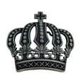 thumbnail image 1 of Crown Emperor Princess Prince Papa Antique Chopper New Royal Western Belt Buckle, 1 of 2