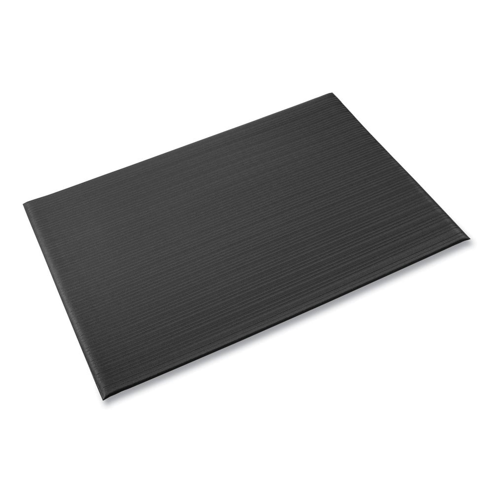 Bend Embossedd Rib Crown FL 3612BK 36 in. x 144 in. Rib Embossed Surface Ribbed Vinyl Anti ...