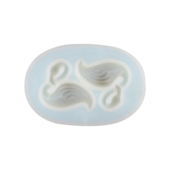 Crown Gooses Wing Silicone Mold Fondant Cake Mold Baking Tool for Making Chocolate, Candy, Handmade Soaps