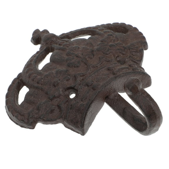 Crown Hangers Crown Hook Retro Style Hook Retro Hook Office 14X12.5CM Coffee