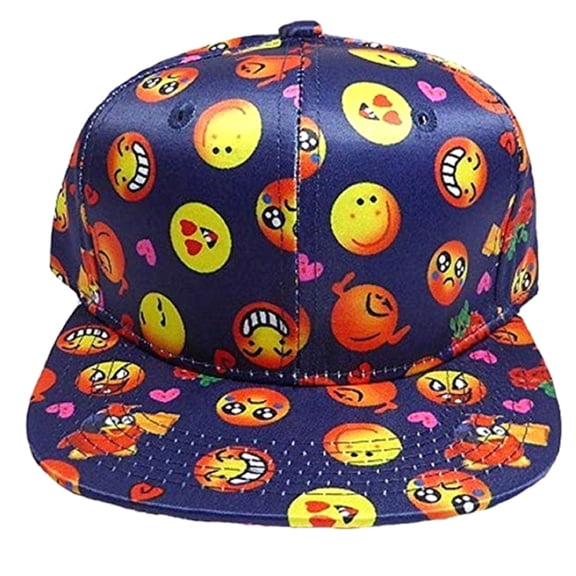 Crown Hats Emojicons Snapback Adult Adjustable Baseball Cap One Size