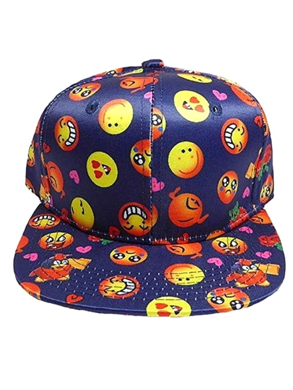 Crown Hats Emojicons Snapback Adult Adjustable Baseball Cap One Size