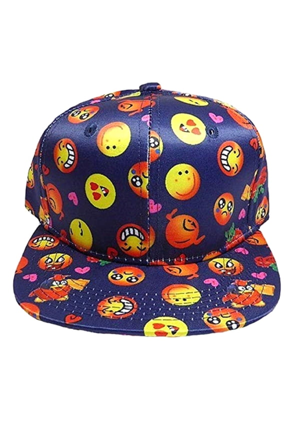 Crown Hats Emojicons Snapback Adult Adjustable Baseball Cap One Size