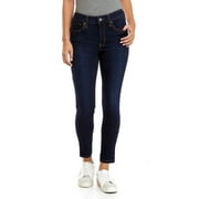 Crown & Ivy CAPE WASH Women's Petite Mid Rise Skinny Jeans, US 10P
