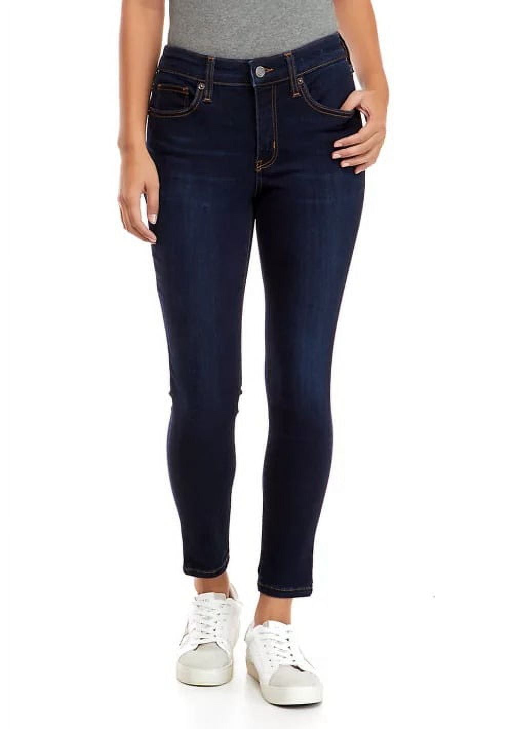 Crown & Ivy CAPE WASH Women's Petite Mid Rise Skinny Jeans, US 14P