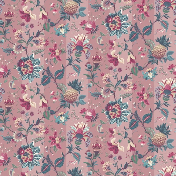 Crown Jewels Pink Wallpaper