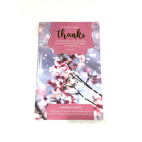 Crown Jewlz Let Them Give Thanks Inspirational Journal