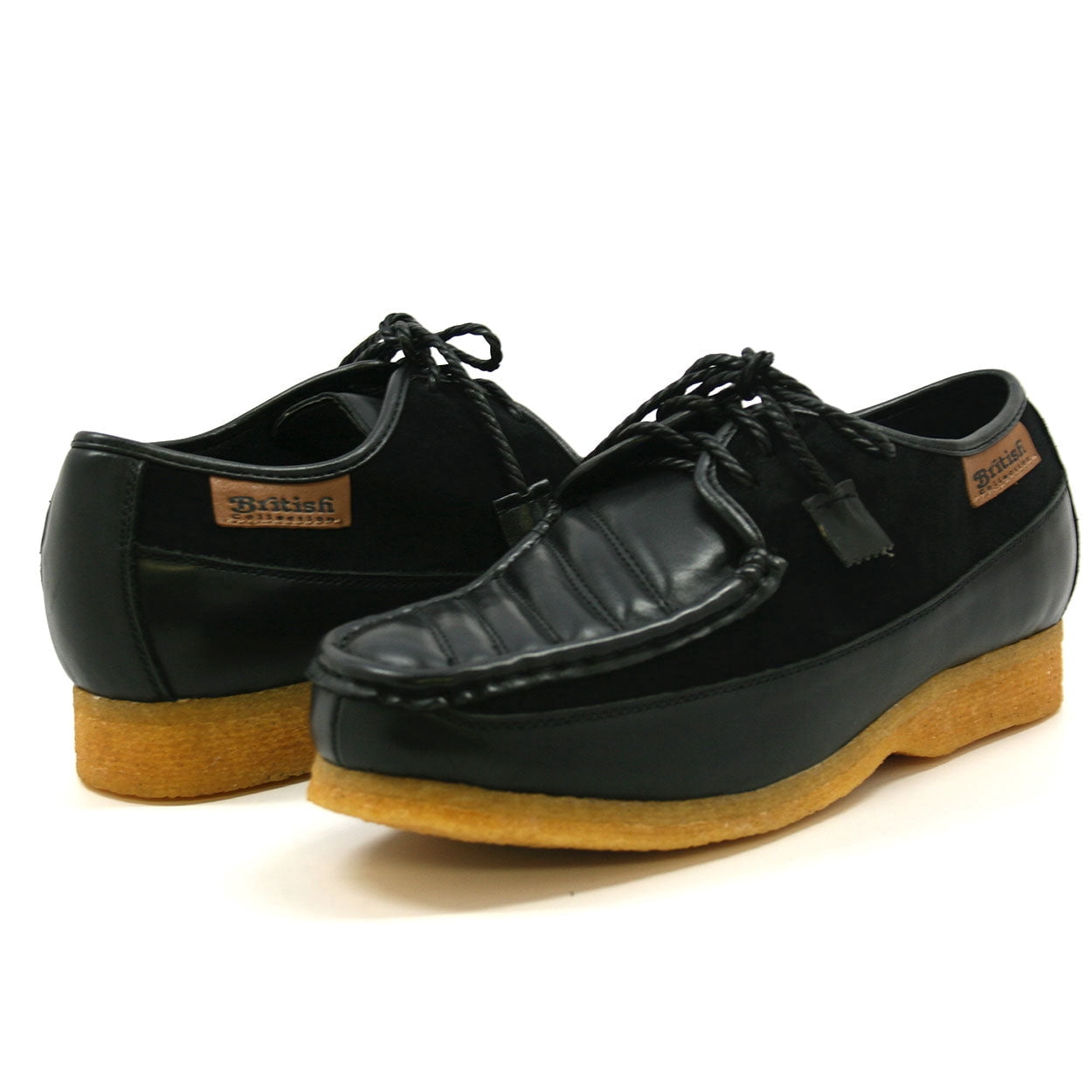 Crown Executive Collection Leather Shoelace Shoes Crown Leather Lace-Up Shoe by The British Collection  main image 4