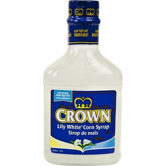 Crown Lily White Corn Syrup 500ml/16.9 fl oz {Imported from Canada}