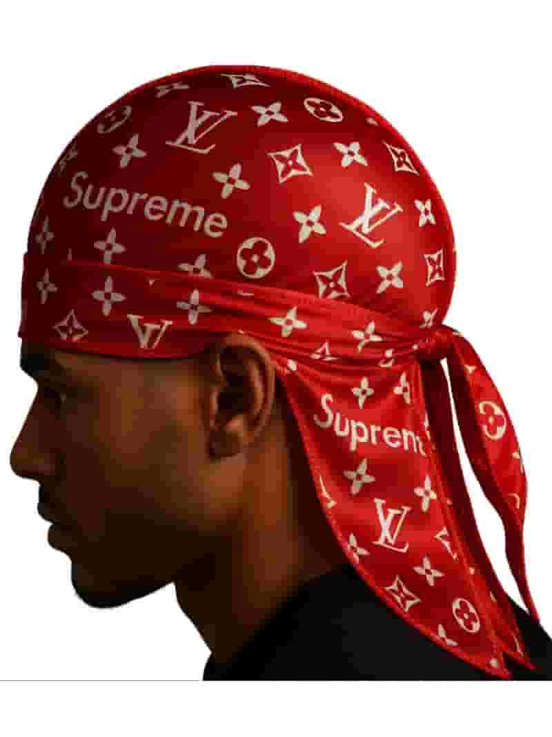 Silky Durag Louis Supreme Durag Supreme Silky Durag Supreme Durags