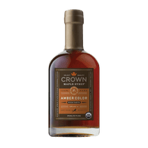 Crown Maple Amber Color Rich Taste Organic Maple Syrup 375ML (12.7 fl oz)