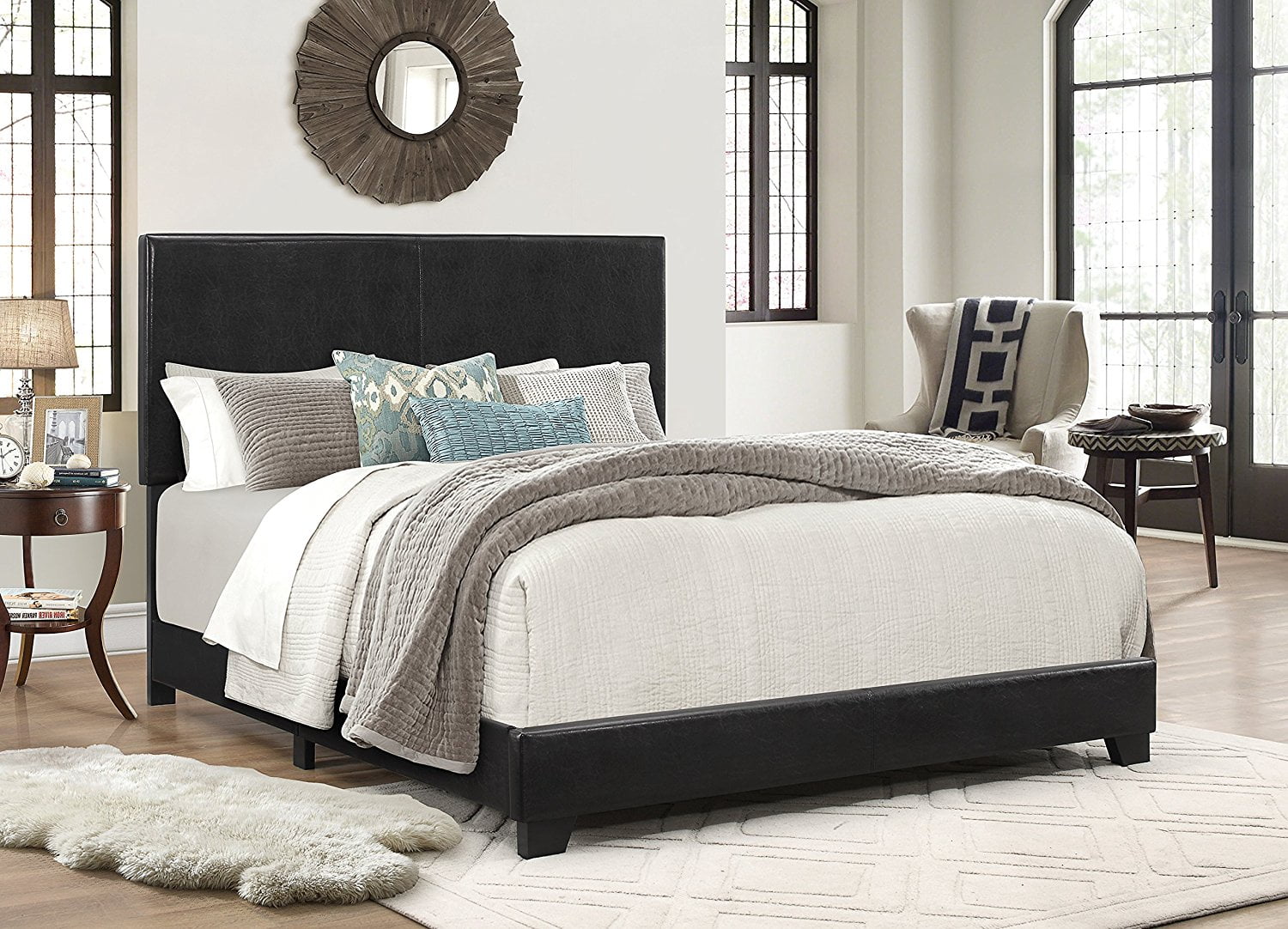 Crown Mark Erin Upholstered Bed