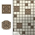 thumbnail image 1 of Crown Metal Insert Tile  Bronze  2x2 ( PACK OF 8 PIECE ), 1 of 7