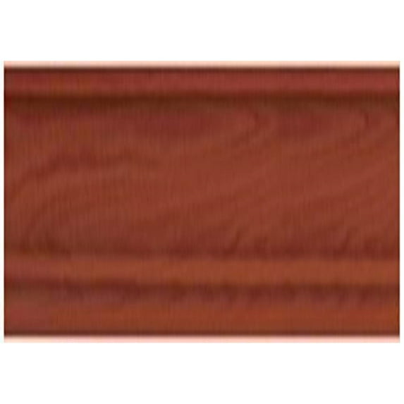 Crown Molding - for Solid Oak Executive Wood Lockers - Six (6) Foot Length with Straight Edges - Medium Oak