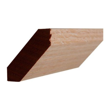 Crown Moulding EWCR37, 3/4" x 2-3/4", Red Oak, 95"