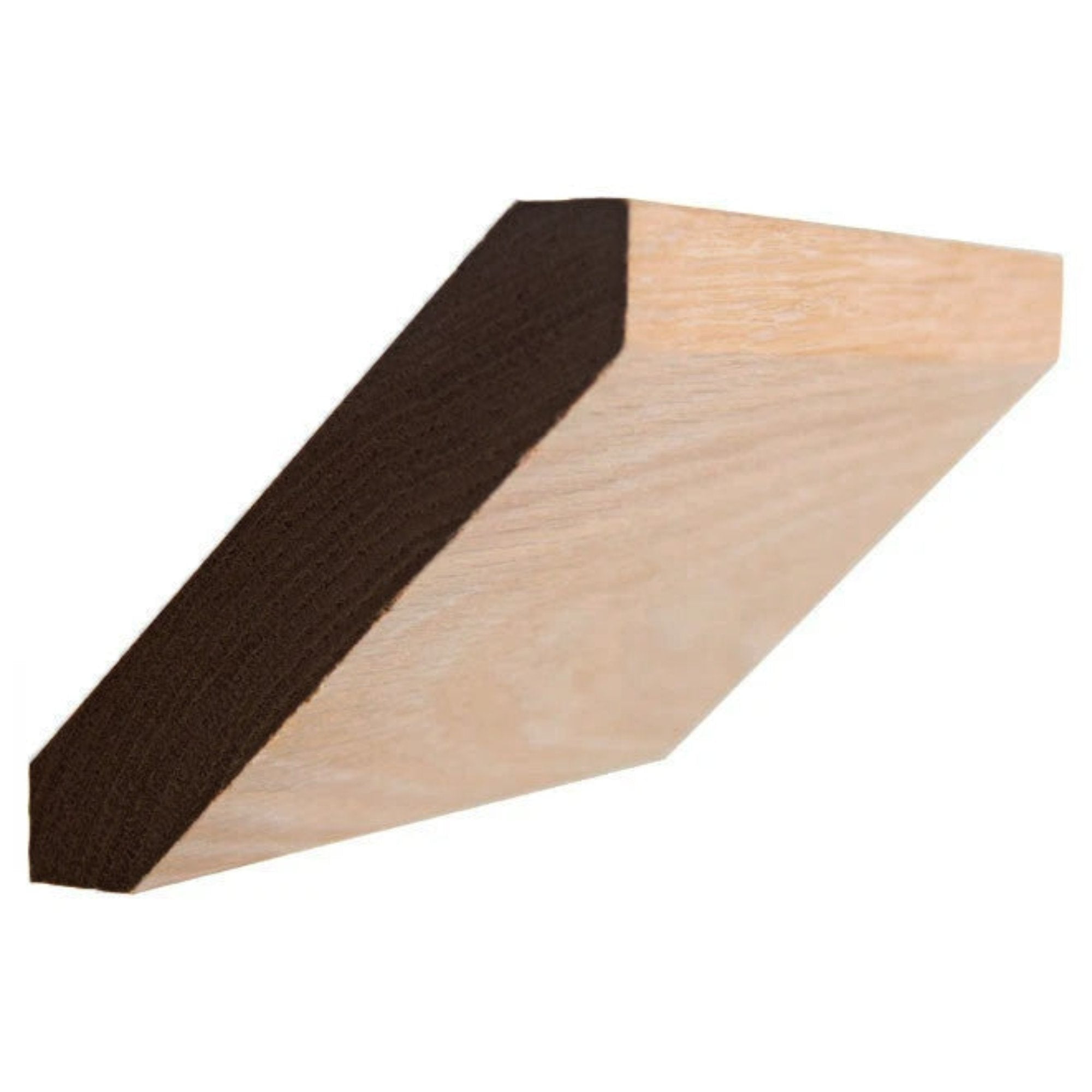 Red Oak 94" Unfinished Crown Moulding Trim