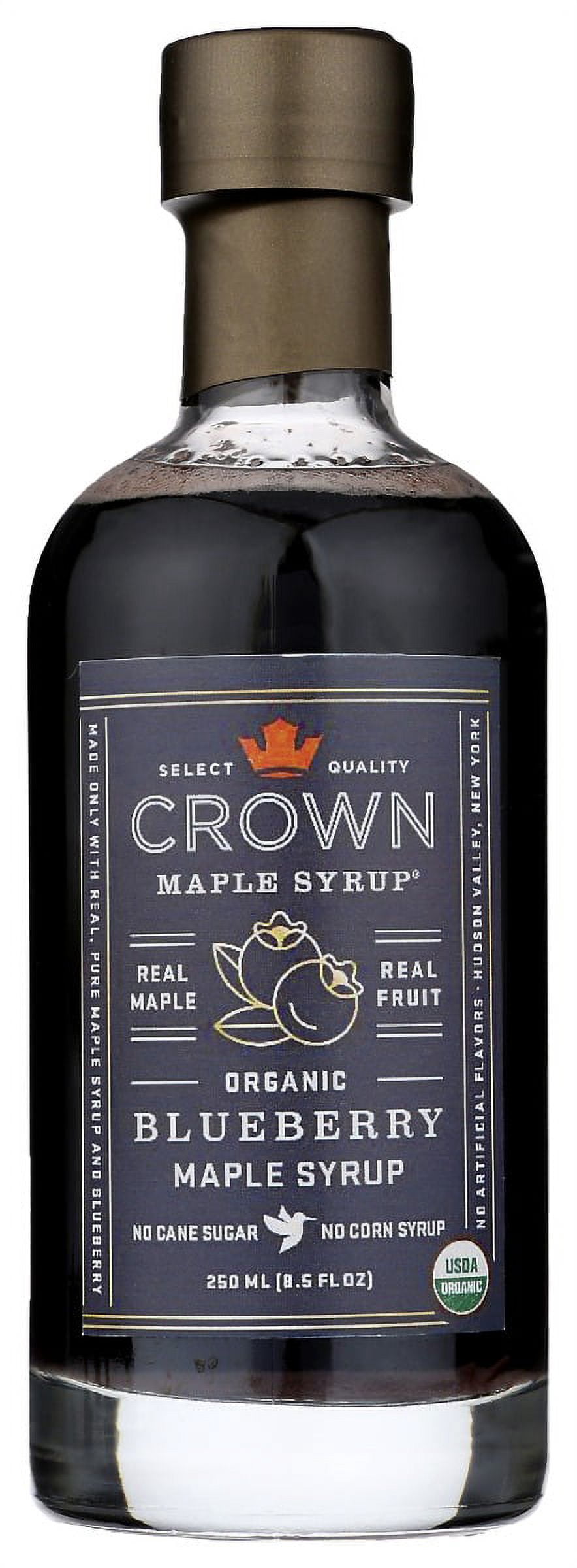 Crown Organic Blueberry Maple Syrup 8.5 fl oz