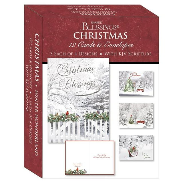 Boxed Christmas Cards Winter Wonderland