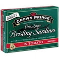 thumbnail image 1 of Crown Prince 1-Layer Brisling Sardines in Tomato (Pack of 3), 1 of 1