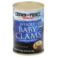 thumbnail image 1 of Crown Prince Natural Whole Baby Clams, Packed in Water, 10 oz (283 g), 1 of 5