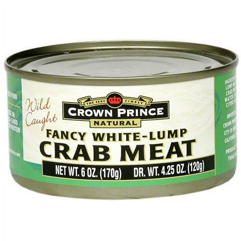 CROWN PRINCE: Fancy White Crab Meat, Oz, 43% OFF