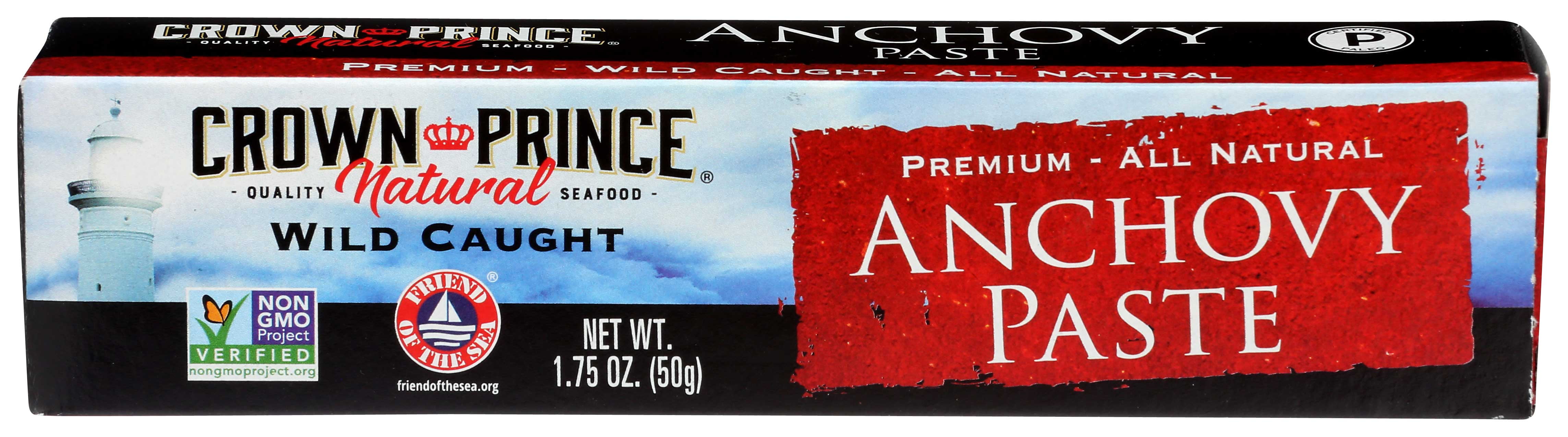 Crown Prince Natural Wild Caught Anchovy Paste, 1.75 Ounce 12 per case.