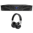 thumbnail image 1 of Crown Pro XLi800 600w 2 Channel DJ/PA Power Amplifier+Audio Technica Headphones, 1 of 13