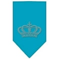 thumbnail image 1 of Crown Rhinestone Bandana Turquoise Small, 1 of 1