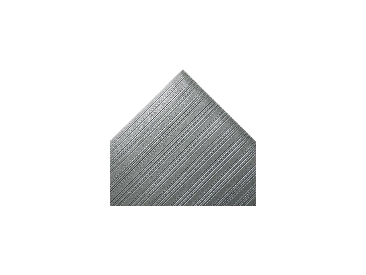 Crown Ribbed AntiFatigue Mat, Vinyl, 27 x 36, Gray CWNFJS736GY