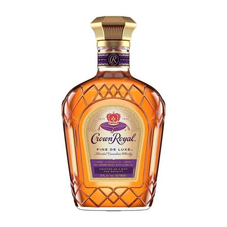 Crown Royal, Blended Canadian Whisky, 375 mL Glass Bottle, 40% ABV 