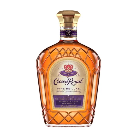 Crown Royal Fine De Luxe Blended Canadian Whisky, 750 mL, 40% ABV