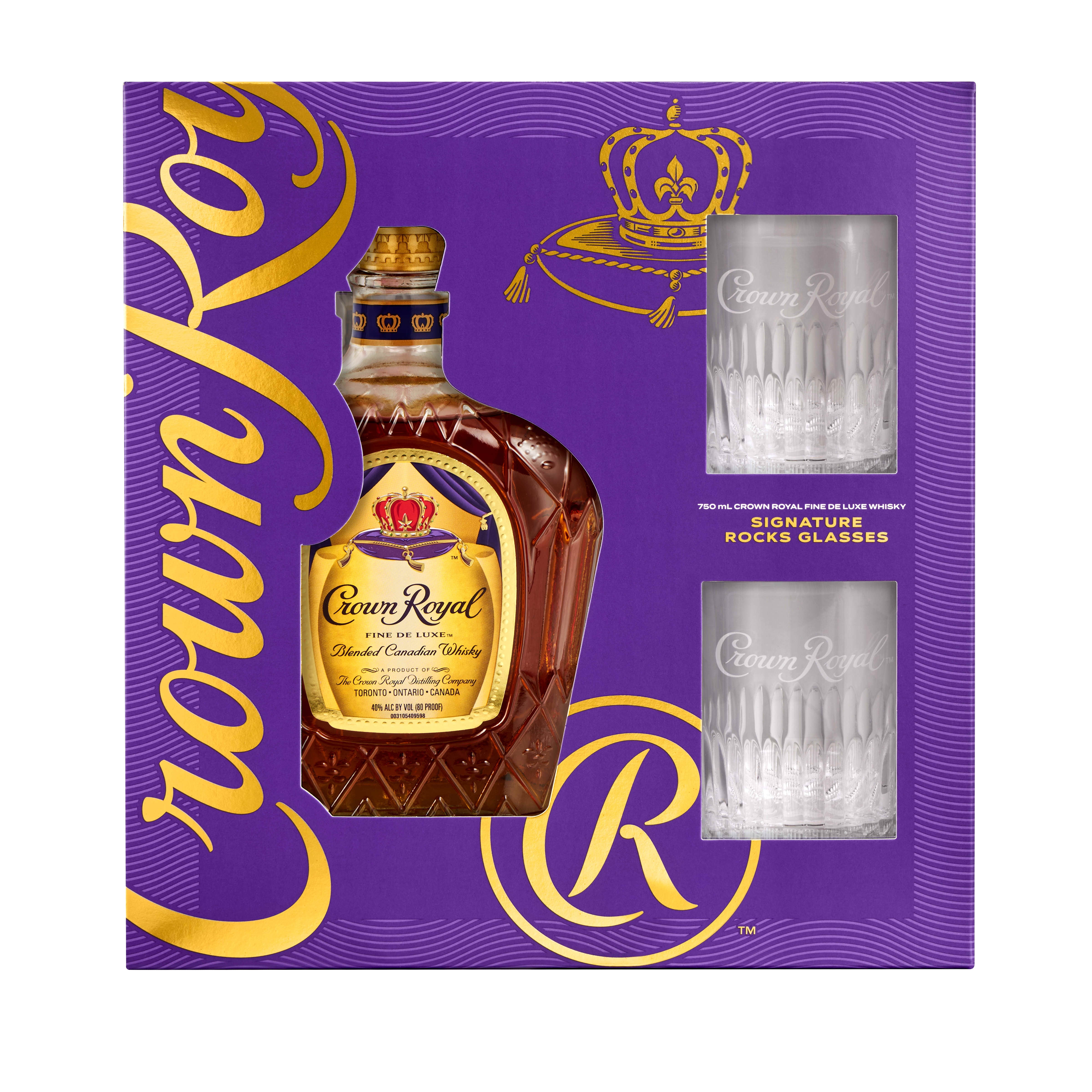 Crown Royal Fine De Luxe Blended Canadian Whisky, 750 ml Crown Royal Fine De Luxe Blended Canadian Whisky, 750 ml